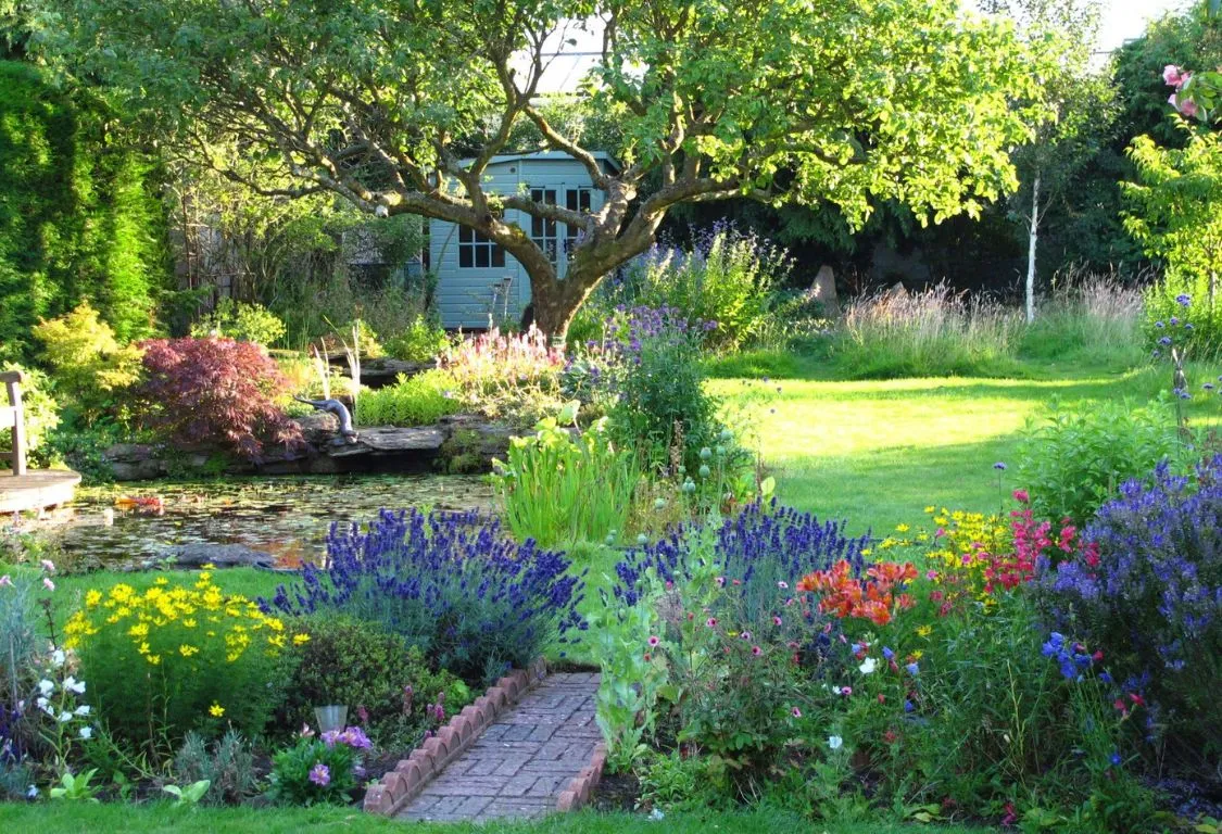 Trädgårdsdesign trender 2024