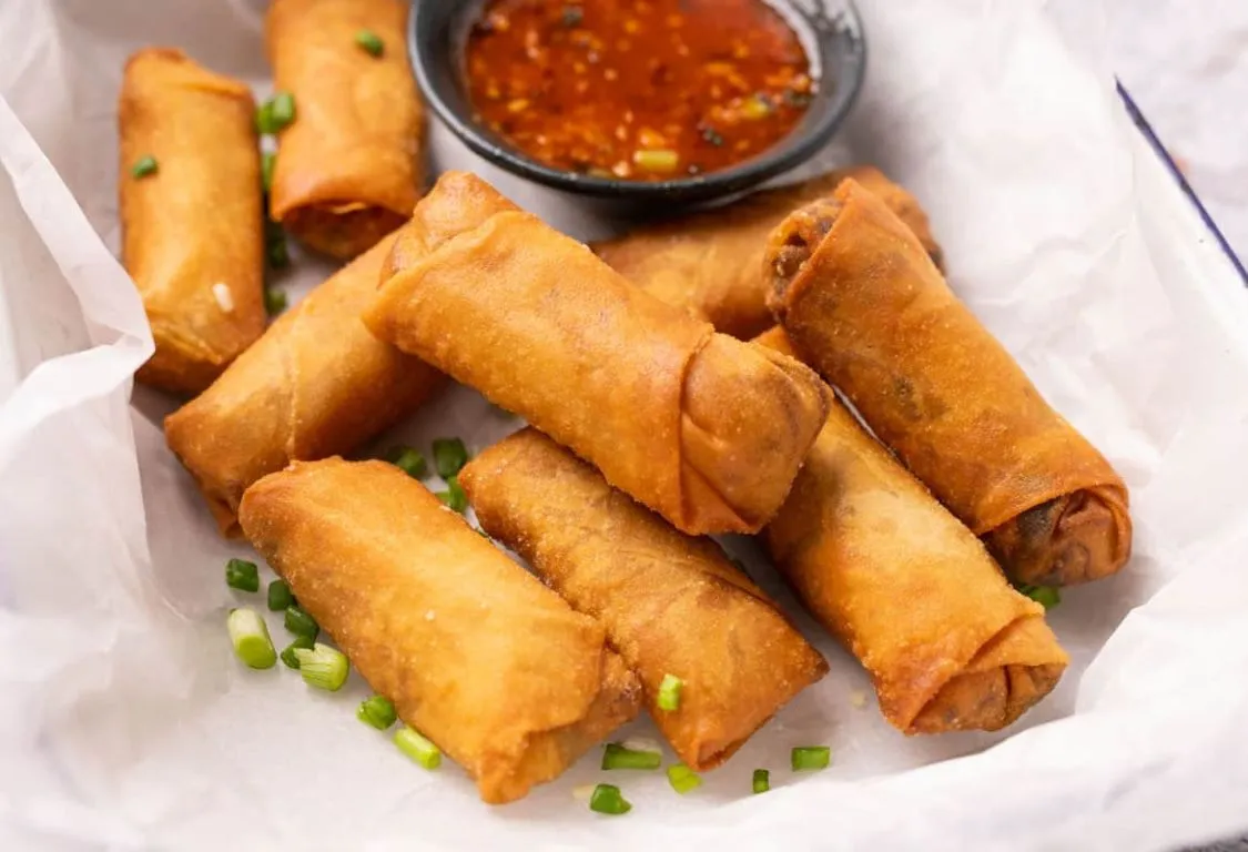 Sommarrullar Vårrullar Äggrullar