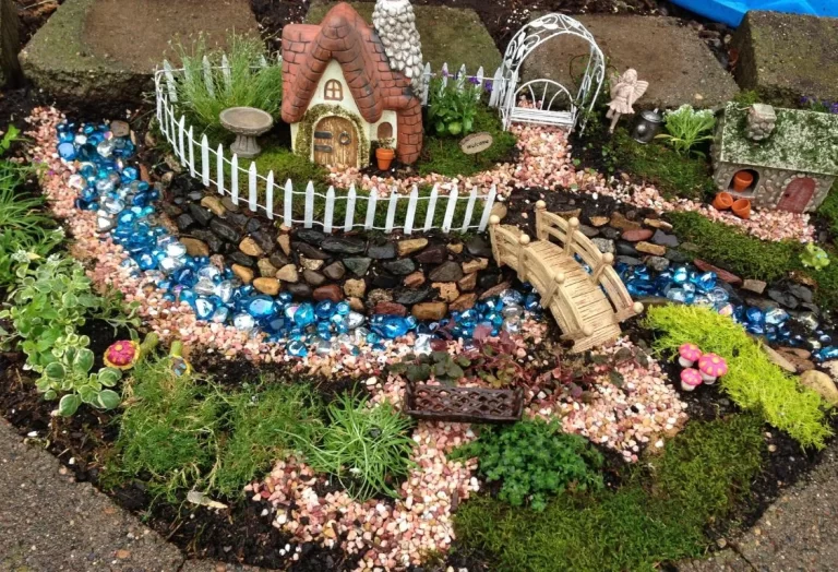 Trädgårdsdekoration DIY