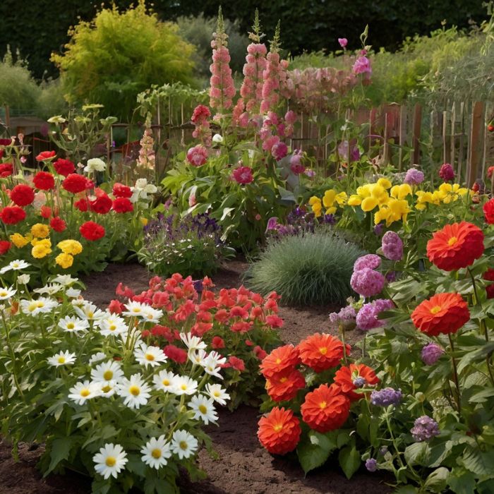 planera en blommande trädgård året runt