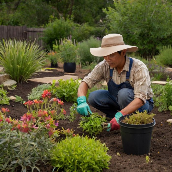 Trädgårdsskötsel med inhemska växter